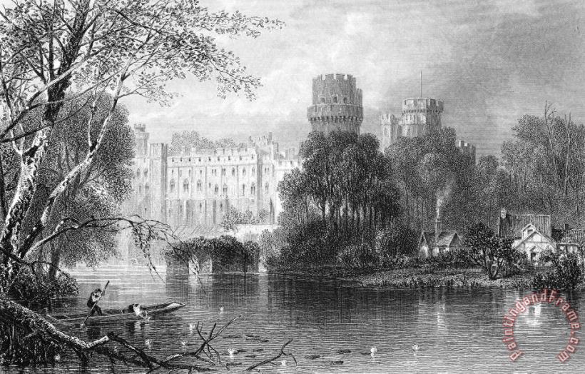 England: Warwick Castle painting - Others England: Warwick Castle Art Print