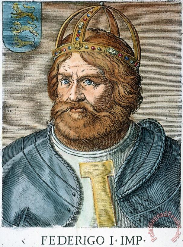 Others Frederick I (1123?-1190) Art Print