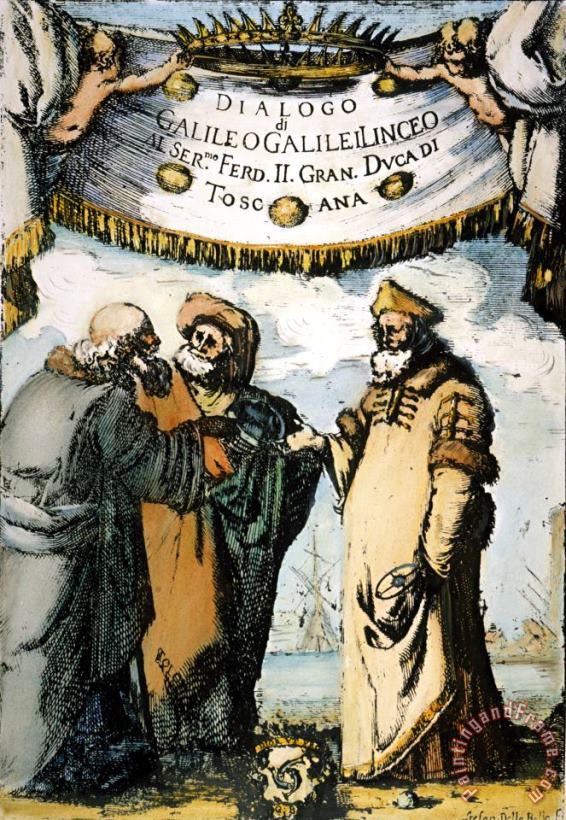 Others Galileo Galilei Art Painting