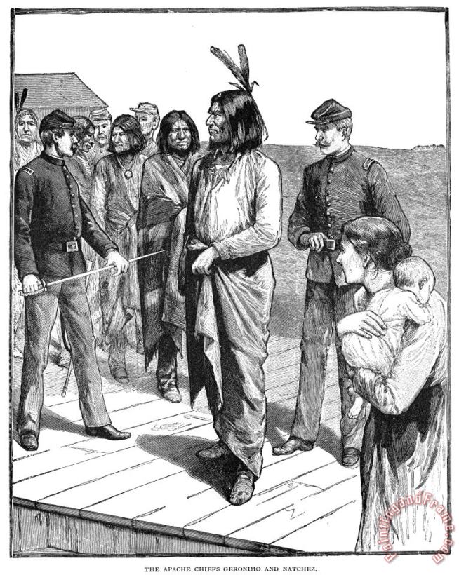 Others Geronimo (1829-1909) Art Print
