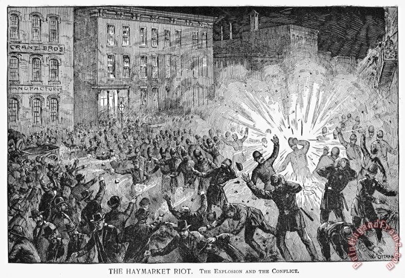 Others Haymarket Riot, 1886 Art Print