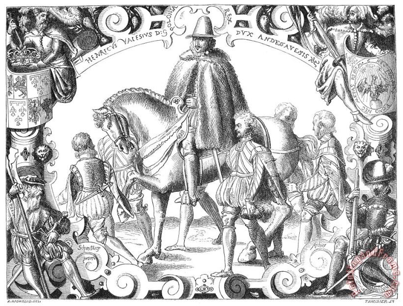 Others Henry IIi (1551-1589) Art Print