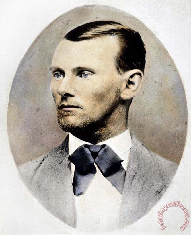 Others Jesse James (1847-1882) Art Print