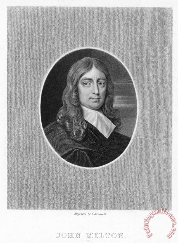 John Milton (1608-1674) painting - Others John Milton (1608-1674) Art Print