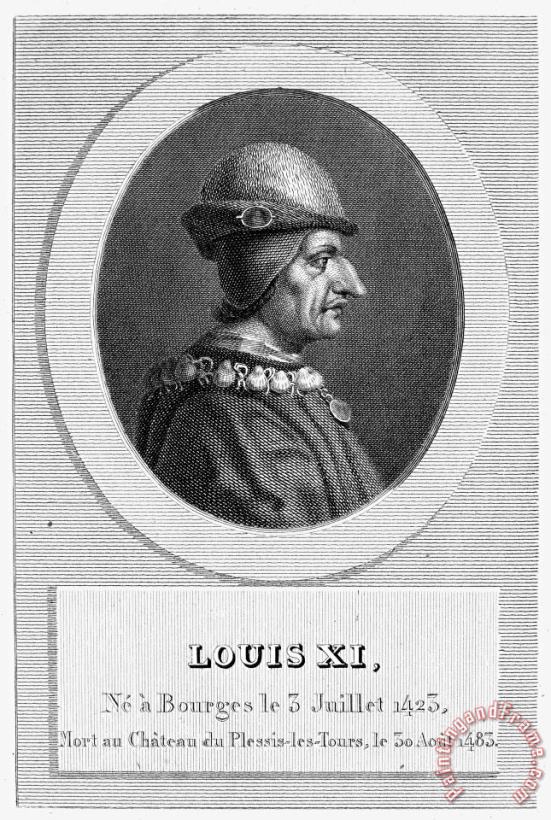 Louis Xi (1423-1483) painting - Others Louis Xi (1423-1483) Art Print