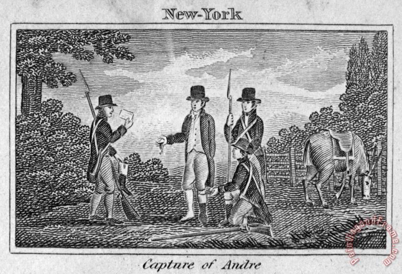 Major John Andre, 1780 painting - Others Major John Andre, 1780 Art Print