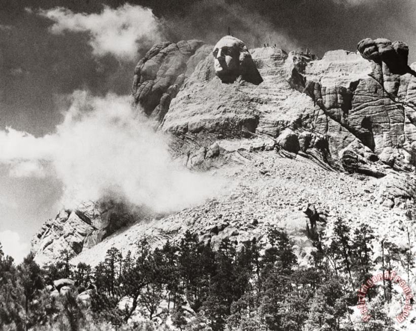 Others MOUNT RUSHMORE, c1934 Art Painting