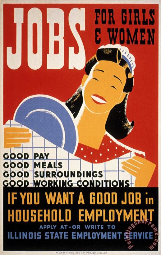 Others New Deal: Wpa Poster Art Print