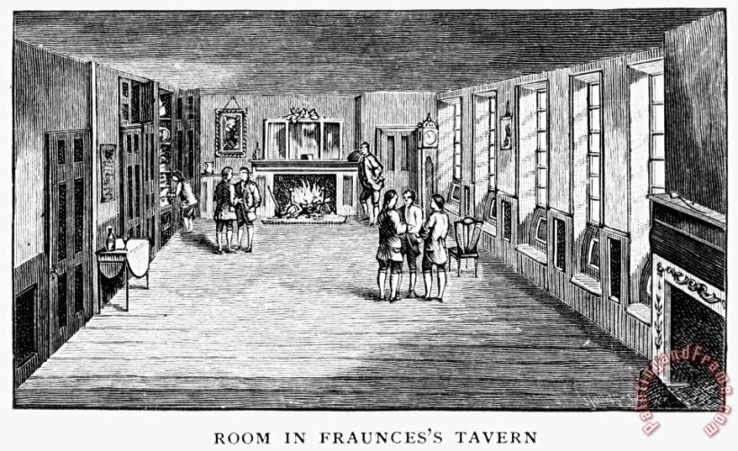 New York: Fraunces Tavern painting - Others New York: Fraunces Tavern Art Print