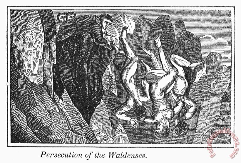Others Persecution Of Waldenses Art Print