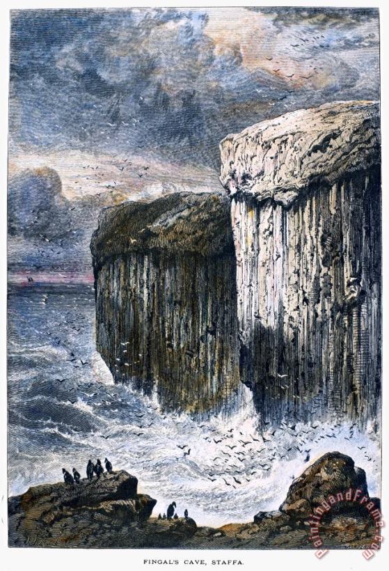 Others Scotland: Fingals Cave Art Painting