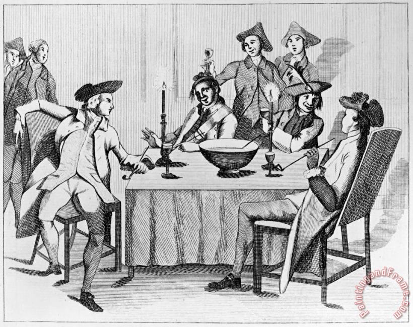 Others Treaty Of Paris, 1763 painting Treaty Of Paris, 1763 print for
