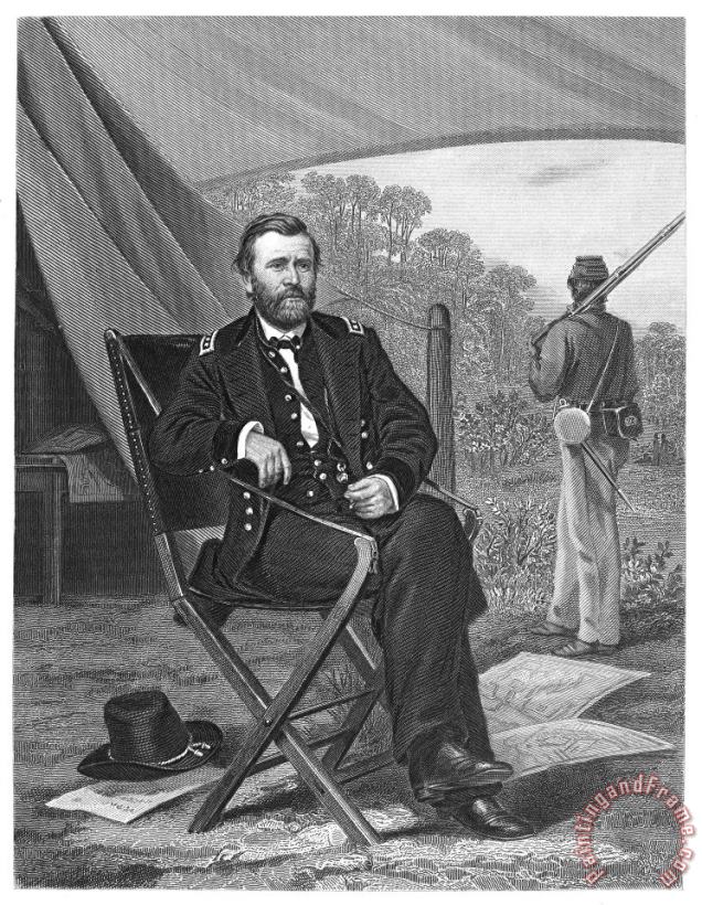 Ulysses S. Grant painting - Others Ulysses S. Grant Art Print