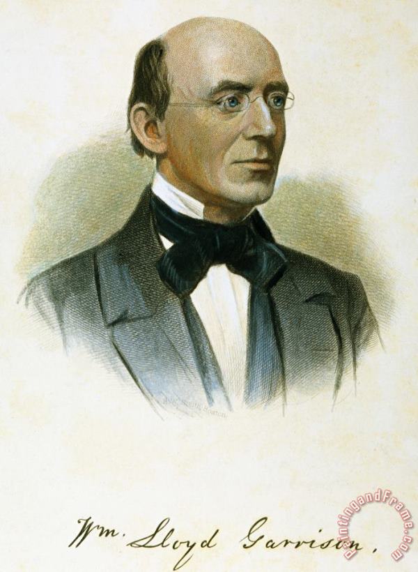 Others William Lloyd Garrison Art Painting
