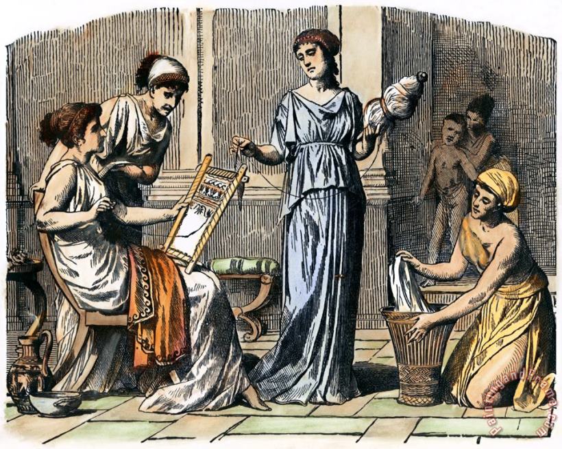 Women Of Ancient Greece painting - Others Women Of Ancient Greece Art Print