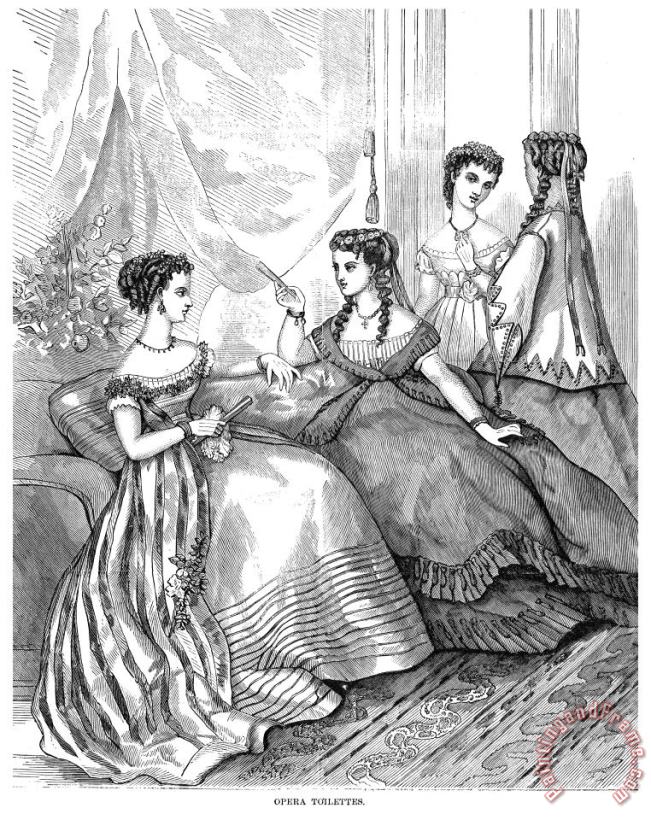 Others Womens Fashion, 1867 Art Print