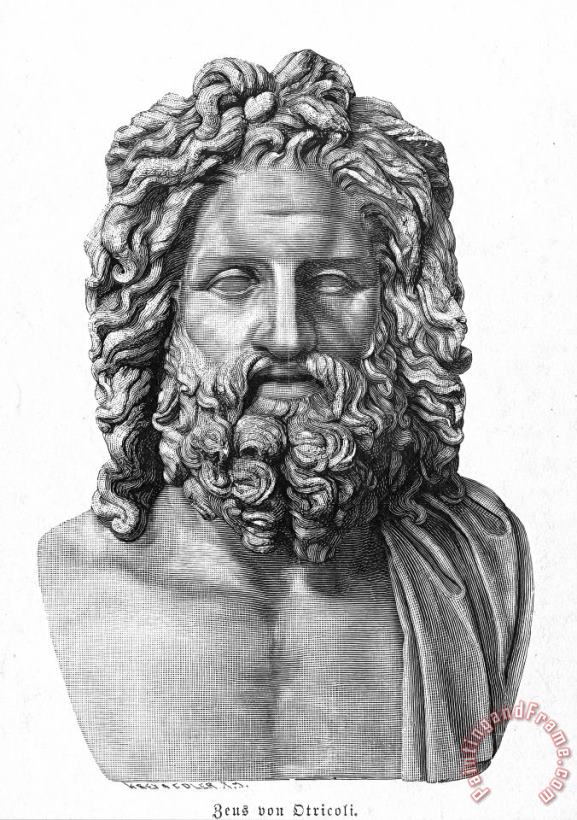 Zeus painting - Others Zeus Art Print