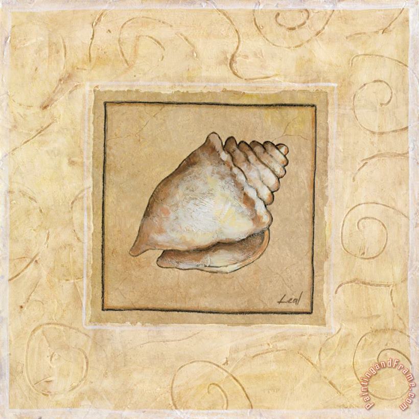 Pablo Esteban Conch Shell Art Painting