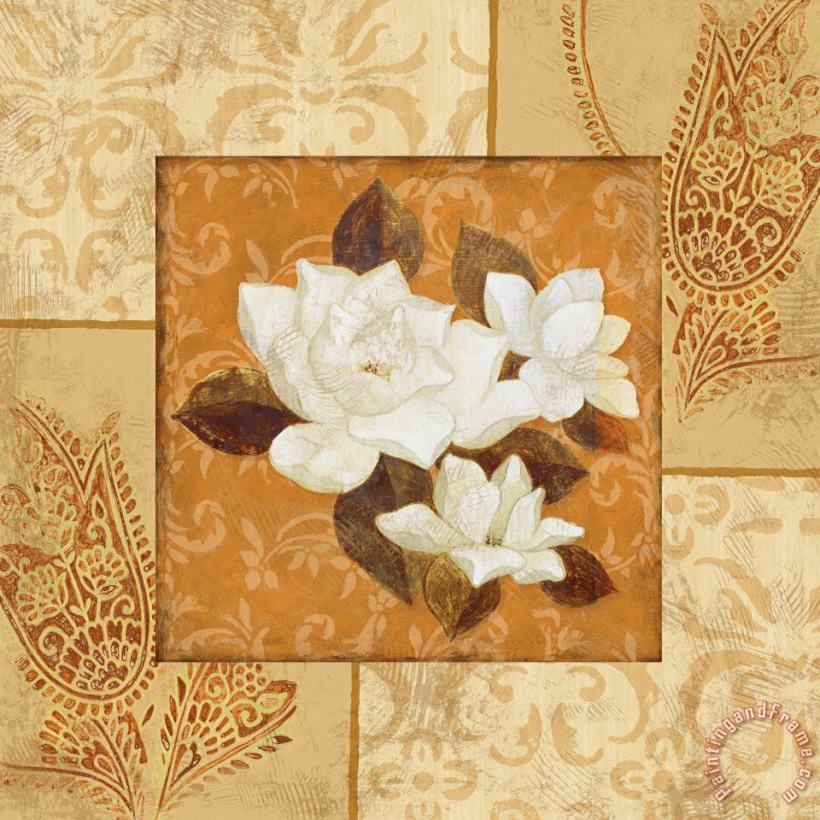 Magnolia I painting - Pablo Esteban Magnolia I Art Print
