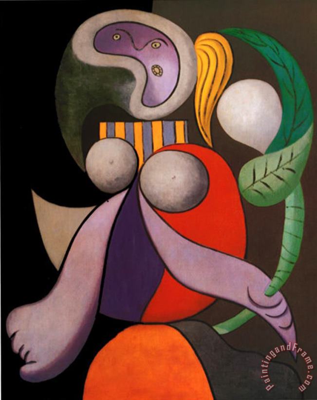 Pablo Picasso Femme a La Fleur C 1932 Art Painting