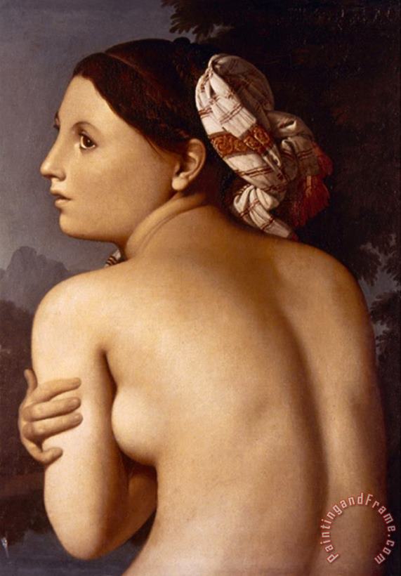 Pablo Picasso Jean Auguste Dominique Ingres Ingres The Bather Art Painting
