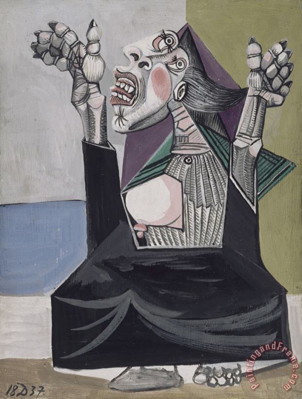 Pablo Picasso La Suppliante (the Supplicant) Art Print
