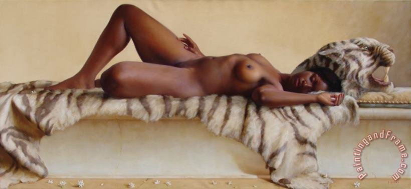 Paul Brown Tiger Art Painting