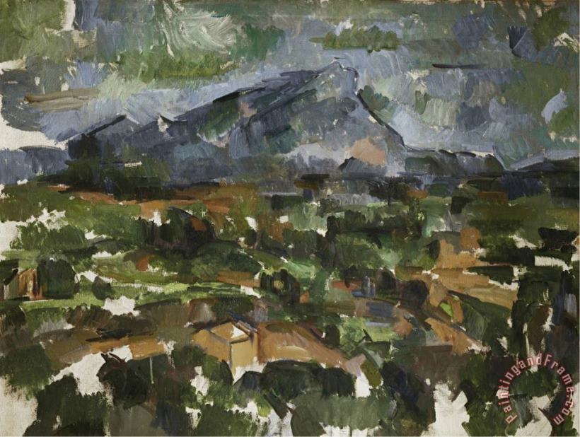 Paul Cezanne Mont Sainte Victoire Seen From Les Lauves 1902 06 Art Print