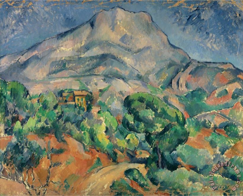 Mount Saint Victoire painting - Paul Cezanne Mount Saint Victoire Art Print