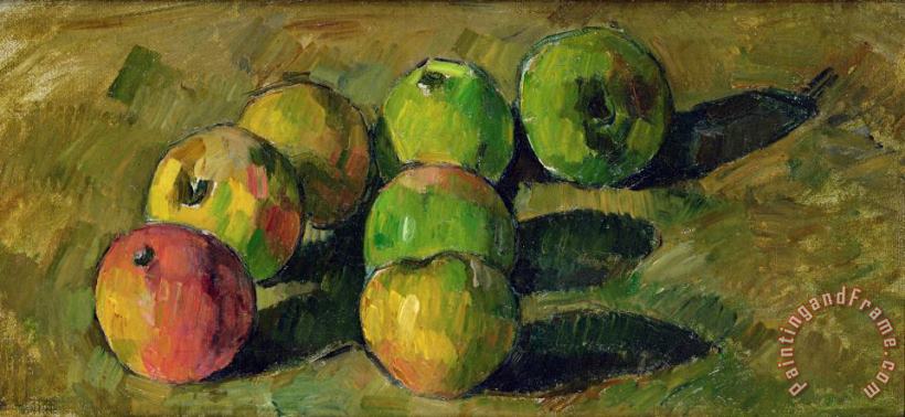 Paul Cezanne Still Life with Apples Art Painting