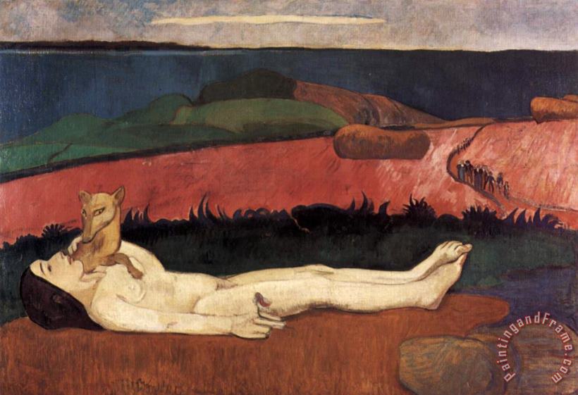Paul Gauguin Loss of Virginity Art Painting