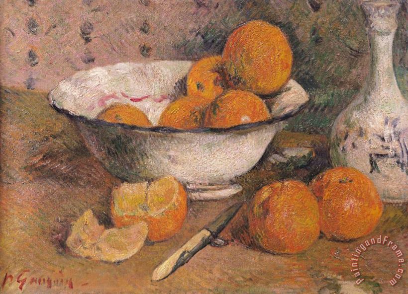 Paul Gauguin Still life with Oranges Art Print