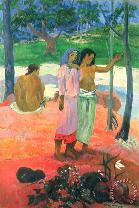 Paul Gauguin The Call Art Print