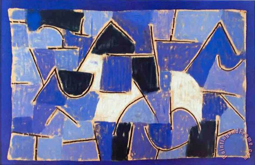 Paul Klee Blue Night Art Painting