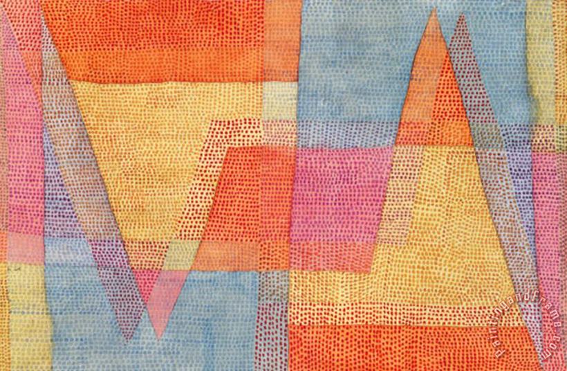 Paul Klee The Light And The Shade C 1935 Art Painting
