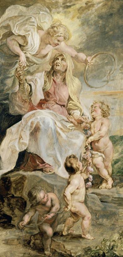 Peter Paul Rubens Allegory of Eternity Art Print