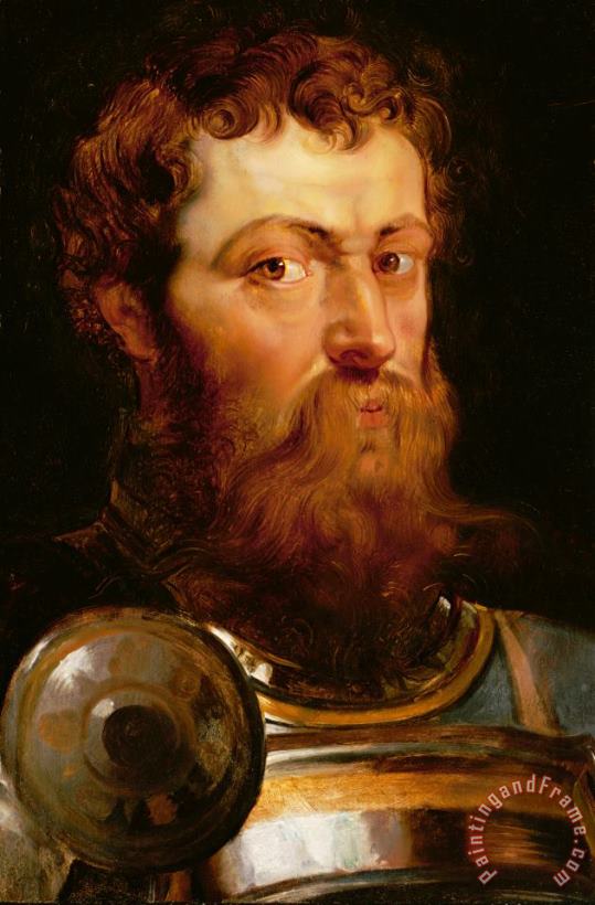 The Commander's Head painting - Peter Paul Rubens The Commander's Head Art Print