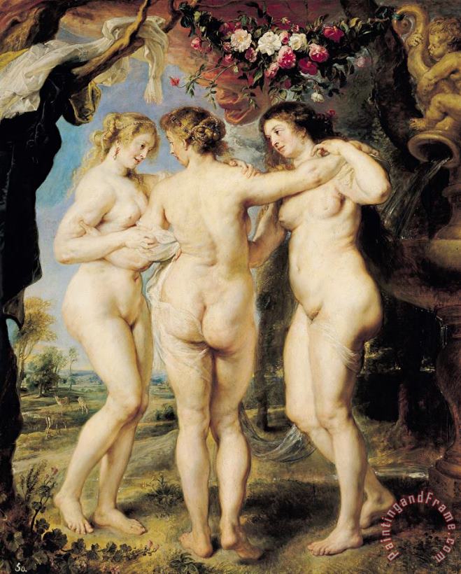 Peter Paul Rubens The Three Graces Art Painting