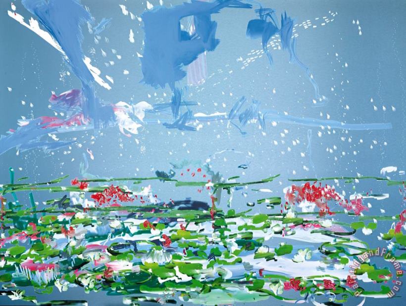 Petra Cortright Metal Canopy Bed Art Painting
