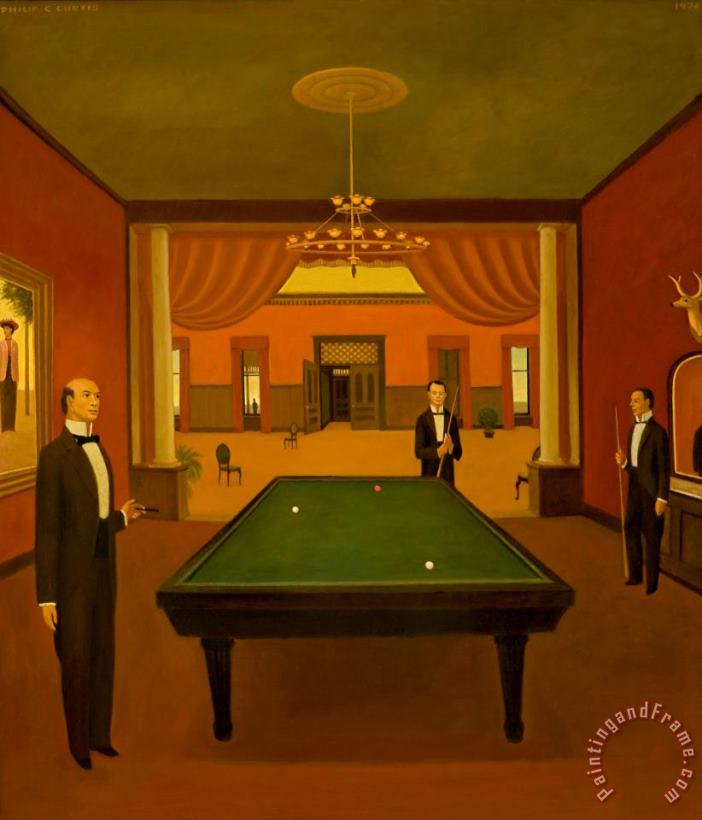 Philip Campbell Curtis The Game Art Print