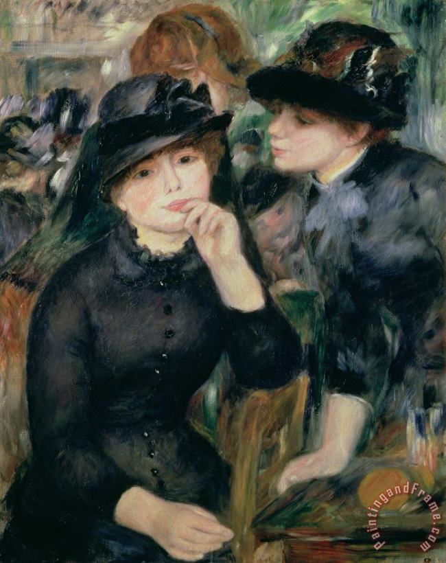 Pierre Auguste Renoir Girls in Black Art Painting