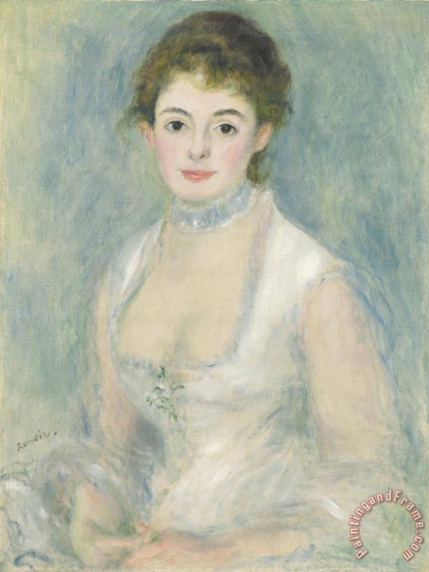 Pierre Auguste Renoir Madame Henriot Art Print