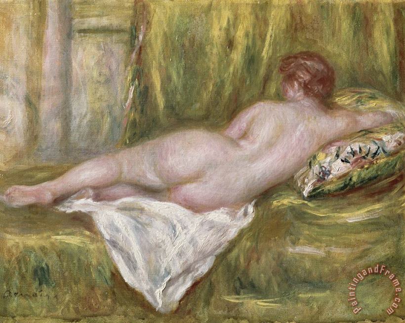Pierre Auguste Renoir Rest after the Bath Art Print