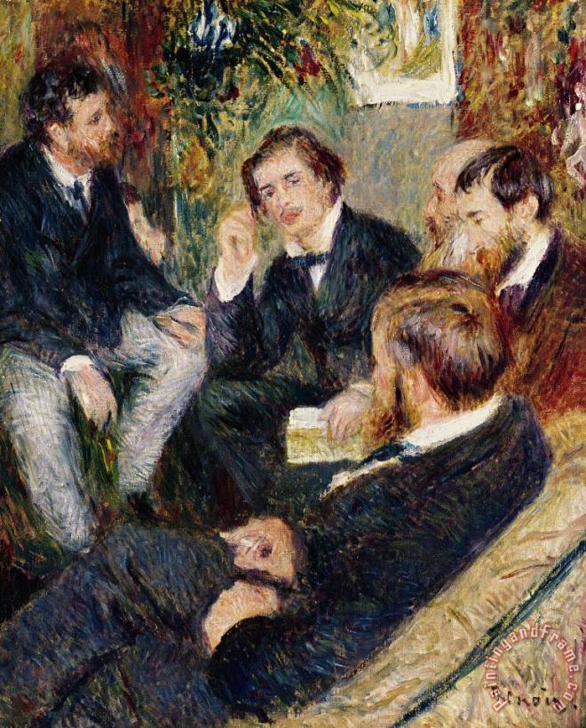 Pierre Auguste Renoir The Artist's Studio Rue Saint Georges Art Print
