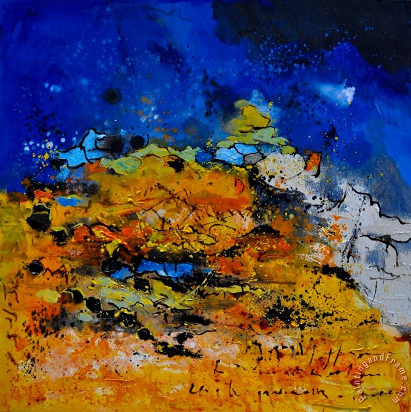 Abstract painting - Pol Ledent Abstract Art Print