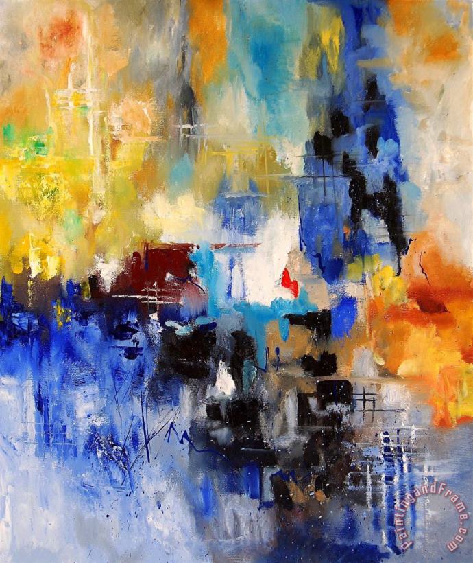 Pol Ledent Abstract 69070 Art Painting