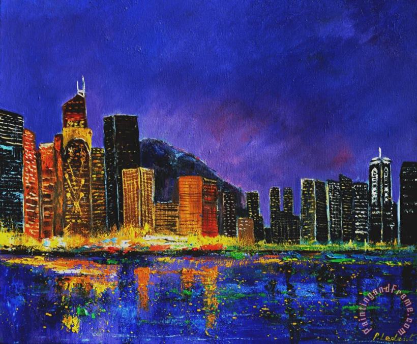 Pol Ledent Hong Kong Art Painting