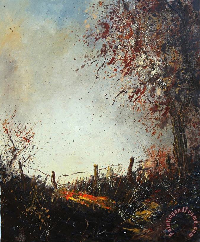 Light in Autumn painting - Pol Ledent Light in Autumn Art Print