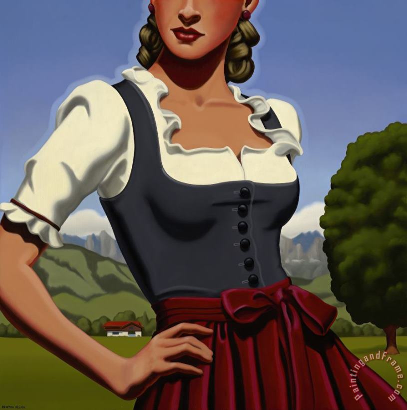 R. Kenton Nelson The Course, 2018 Art Painting