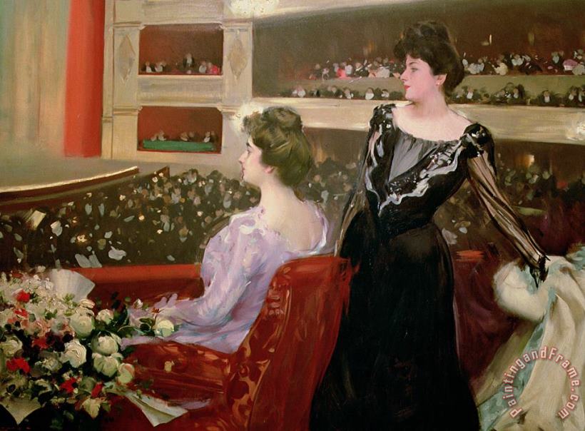 Ramon Casas i Carbo The Lyceum Art Painting